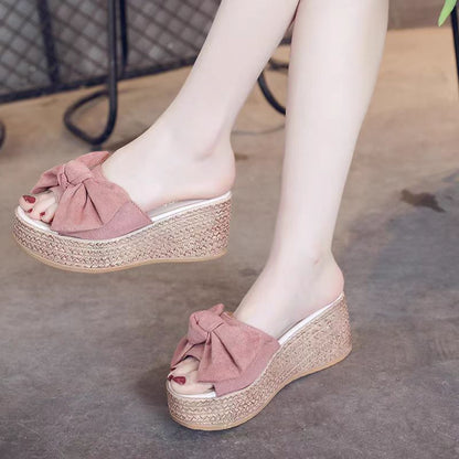 Chic  Espadrille Wedge Sandals with Double Straps