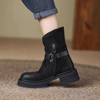 Chunky combat boots that elevate both your look and height — tough, bold, and versatile