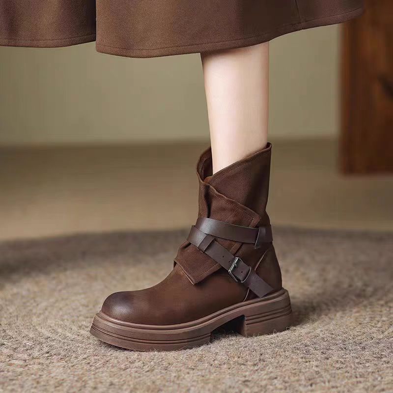 Chunky combat boots that elevate both your look and height — tough, bold, and versatile