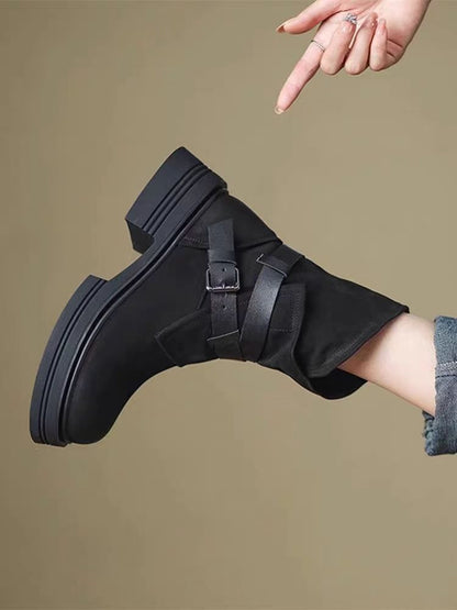 Chunky combat boots that elevate both your look and height — tough, bold, and versatile