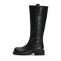 Women’s Multi-Strap Mid-Calf Riding Boots | Retro Biker Style